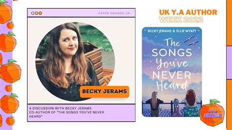 Discussion with Becky Jerams, co-author of The Songs You've Never Heard