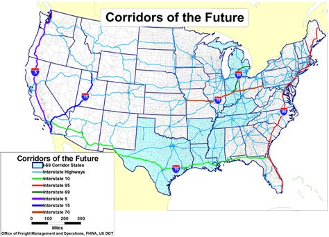 Us Department Of Transportation Names Six Interstate Routes As