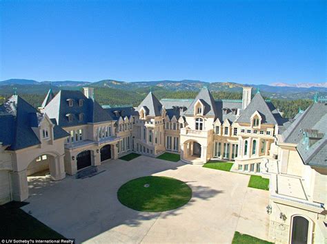 Mansion and castle plan designs for beautiful luxury period style home estates. Massive unfinished castle in Colorado hits the market for ...