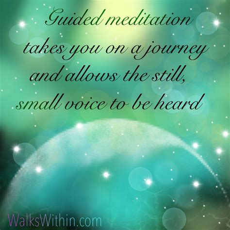 Free Guided Meditation Downloads | Walks Within Guided Meditations
