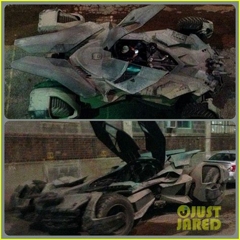 Batmobile Images From Batman V Superman Dawn Of Justice Set Have