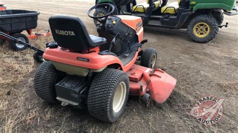 Kubota Tg1860g Liquid Cooled Gas Lawn Mower With 54in Deck