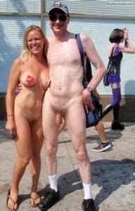 Naked Folsom Street Fair Exhibitionist Brucie Cfnm Bdsm Public Nudity Public Nudity Pics Real