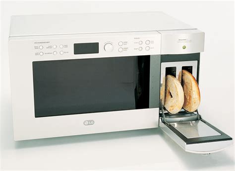 Lg Ltm9000st 09 Cu Ft Combination Microwave Oven And Toaster With
