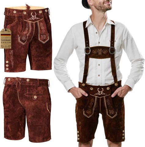 Buy Oktoberfest Lederhosen Men Real Leather The Original Mens