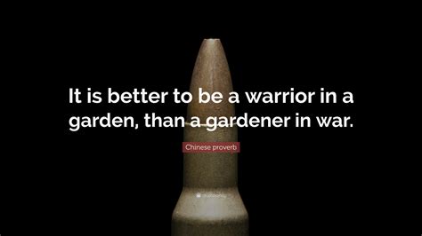 A humble collection of quotes, videos and motivational. Chinese proverb Quote: "It is better to be a warrior in a ...