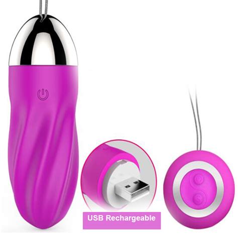 Rechargeable Wireless Remote Control Vibrating Love Eggs 10 Speed