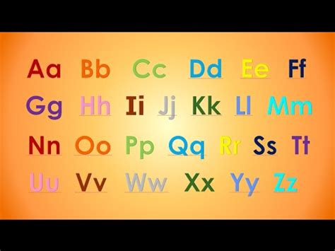 Practice sounds associated with each letter. ABC's Capital & Lowercase - YouTube