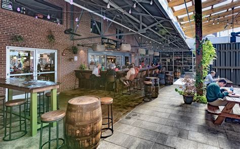 Auntie betty's gin & absinthe bar is a concept dreamed up by the minds at the hibernian hospitality group and greg ewan. Morgan Street Food Hall and Market | New City Design Group