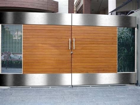Stainless steel is one of the most common materials when a combination of strength and corrosion while stainless steel is more expensive than mild steel, its excellent properties lead to increased. Stainless Steel Gate - Stainless Steel Wooden Gate ...