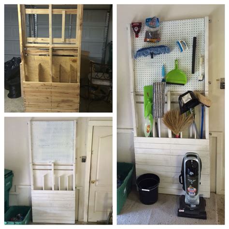 Are you still feeling quite intrigued by these decorative broom ideas but your personal sense of style. Pallet broom / mop storage | Pantry storage, Home diy, Mop ...