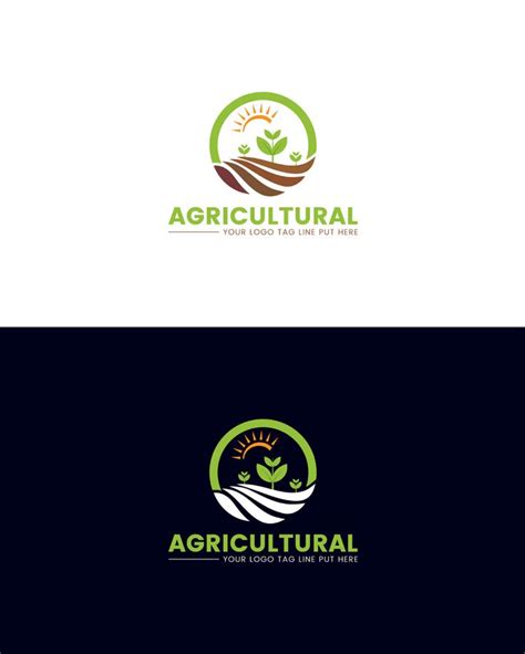Agriculture Logo Design Bundle On Behance Agriculture Logo Farm Logo