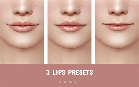 Sims 4 Lip Presets
