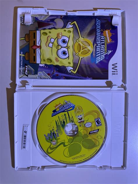 Spongebobs Atlantis Squarepantis Nintendo Wii 2007 785138301334 Ebay