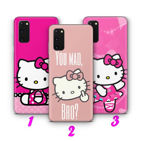 Hello Kitty 3 Various All Samsung Models S5 To S20 Fe S22 A50 Etsy