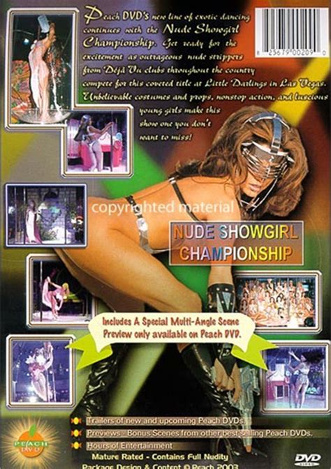 Nude Showgirl Championship 1999 Adult Dvd Empire