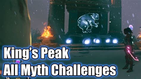 Immortals Fenyx Rising All Myth Challenges Locations Kings Peak