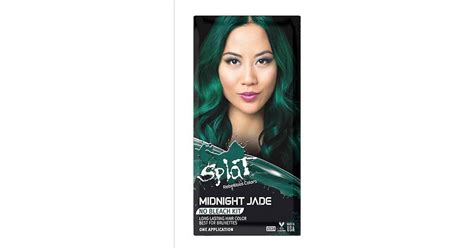 Splat Midnight Jade Hair Color Semi Permanent Bleach Free Green Dye