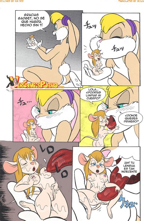 Gadget Hackwrench X Lola Bunny Traducción Exclusiva