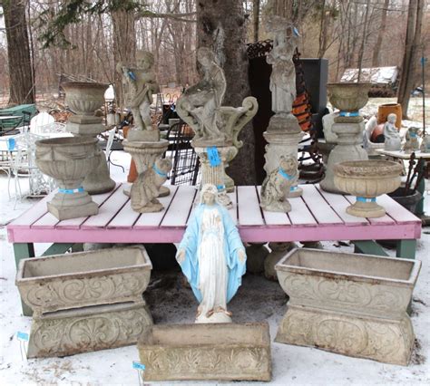 Cement Garden Statues & Urns