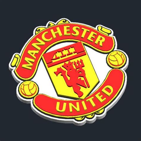 Here you can explore hq manchester united transparent illustrations, icons and clipart with filter setting like size, type, color etc. Télécharger fichier STL gratuit Manchester United - Logo ...