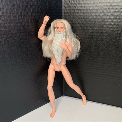 Harry Potter Albus Dumbledore Doll Nude Articulated Limbs Wizarding