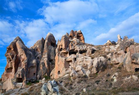 Unique Geological Formations In Cappadocia Central Anatolia Tu Stock