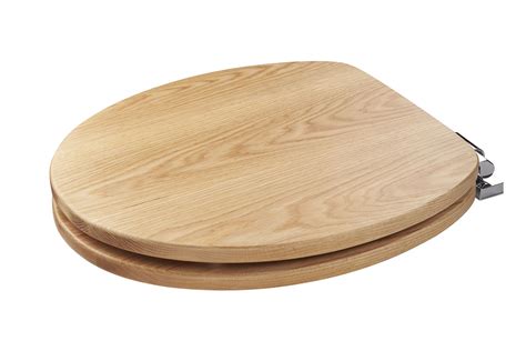 Croydex Fitzroy Solid Oak Soft Close Toilet Seat - WL531276H