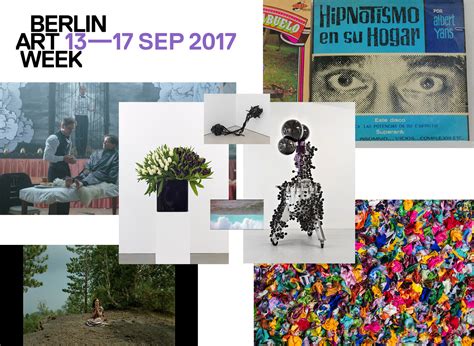 Berlin Art Week 2017 Announcements E Flux