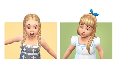 Sims 4 Ccs The Best Toddlers Hair By Simple Simmer