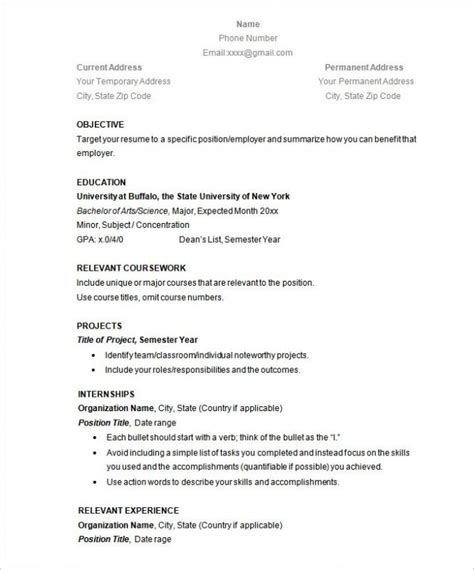 Browse and download our professional resume examples to help you properly present your skills, education, and experience for free. Simple Resume Examples | Template Business