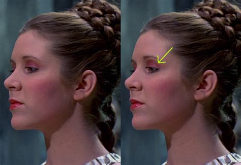 A New Hope: Leia's Makeup | Star wars makeup, Princess leia hair, Princess leia costume