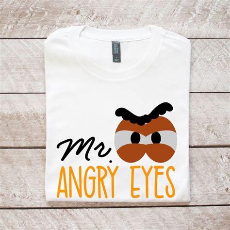 Mr Angry Eyes Mr Potato Head Shirt Toy Story Personalized Etsy