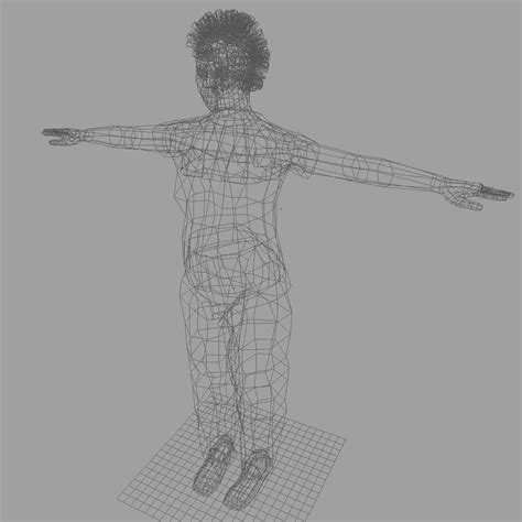 realistically african female body 3d 3ds