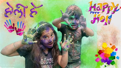 Holi Celebration Colors For Kids Holi Cartoon Song Happy Holi