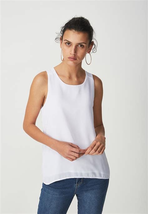 Tank White Cotton On T Shirts Vests Camis Superbalist Com