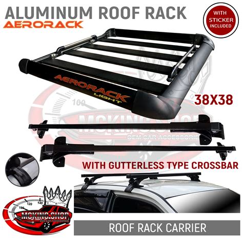 Aerorack Aero Rack Universal Aluminum Roof Rack Roofrack Top Load