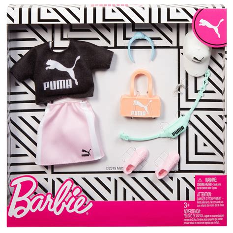 Barbie Doll Clothes Puma Fashion Pack With Outfit And 6 Accessories In 2021