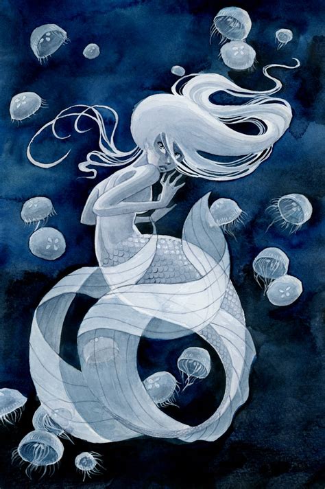 Jellyfish Mermaid By Reneenault On Deviantart