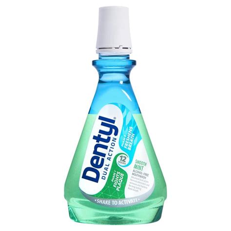 dentyl dual action smooth mint mouthwash morrisons