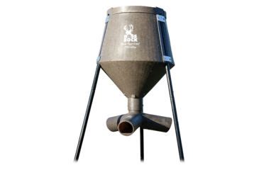Hercules road feeder uses the eliminator spinner mechanism that not only rotates, but goes up and down creating a closed seal when the motor is off. Boss Buck All In Automatic Feeder Gravity Feeder, 200 Lbs ...