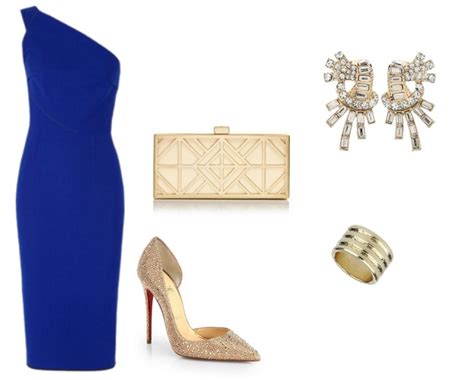 ¿sabes Combinar Un Vestido De Invitada En Azul Klein Te Enseñamos 4 Formas Diferentes