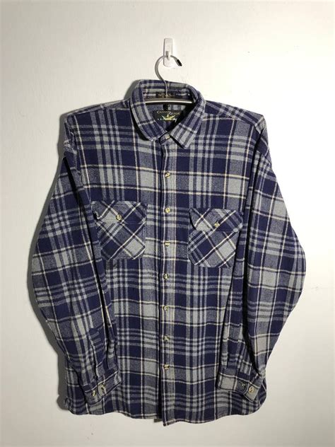 Flannel Canyon Guide Outfiters Flannel Grunge 1990s Fashion Hip Hop Size Xxl $72 | 1990s fashion 
