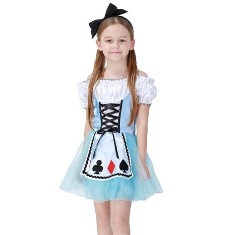 Wholesale Kids Girl Sweet Short Dress Maid Cosplay Costume For Beer