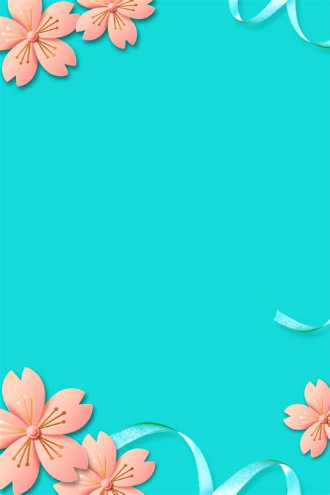 Simple Fresh Tiffany Blue Blue Advanced Color Tiffany Blue Flower