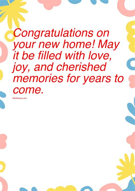 54 Congratulation Messages Wishes And Captions For New House Wishbreeze