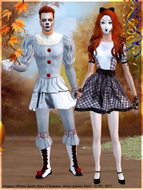 Sims 4 Cc Halloween Costume Set Simfileshare Sims 4 Sims 4 Cc Porn