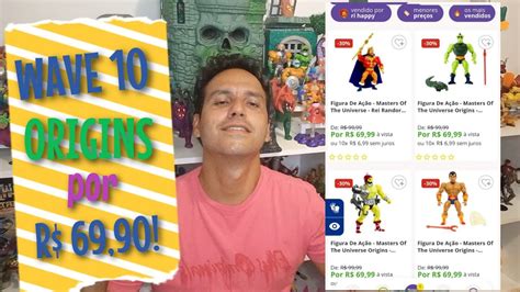 InacreditÁvel Wave 10 Motu Origins Por R 69 90 Masterverse Por R 19 90 Youtube