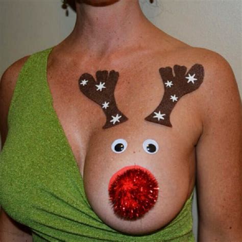 The Christmas Boob Is The Greatest Holiday Fashion Trend Ever Maxim