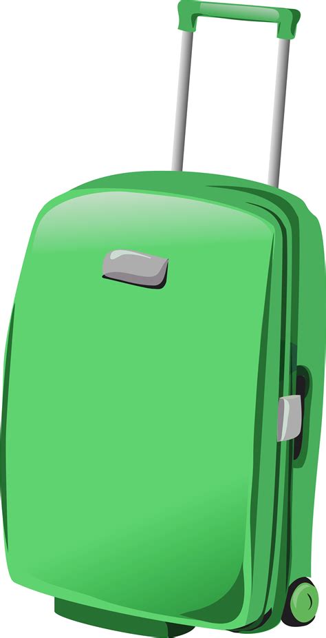 Download Green Suitcase Png Clipartu200b Gallery Yopriceville